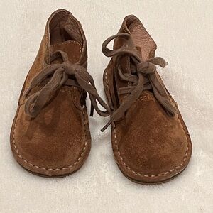 Ralph Lauren Brown Kids Chukka boots